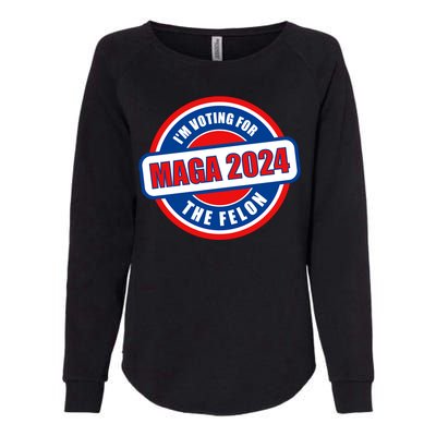 2024 Maga Trump Supporter Womens California Wash Sweatshirt