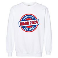 2024 Maga Trump Supporter Garment-Dyed Sweatshirt