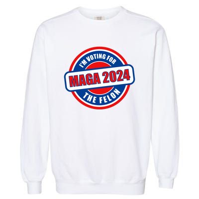 2024 Maga Trump Supporter Garment-Dyed Sweatshirt