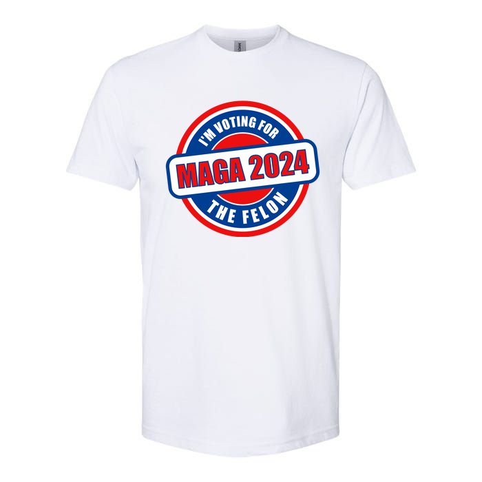 2024 Maga Trump Supporter Softstyle CVC T-Shirt