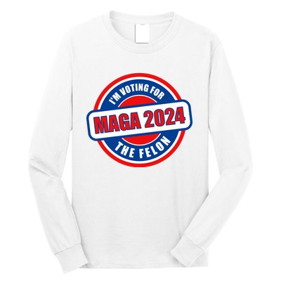 2024 Maga Trump Supporter Long Sleeve Shirt