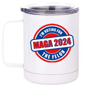 2024 Maga Trump Supporter 12 oz Stainless Steel Tumbler Cup