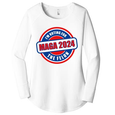 2024 Maga Trump Supporter Women's Perfect Tri Tunic Long Sleeve Shirt