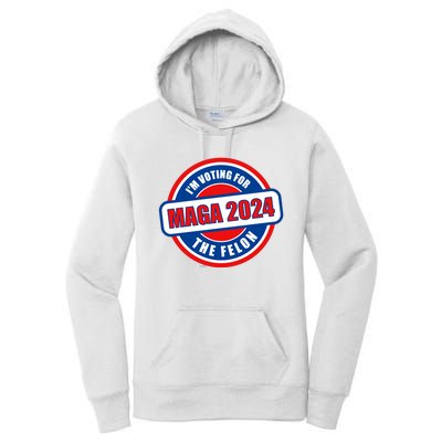 2024 Maga Trump Supporter Women's Pullover Hoodie