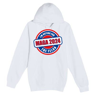 2024 Maga Trump Supporter Premium Pullover Hoodie