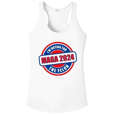 2024 Maga Trump Supporter Ladies PosiCharge Competitor Racerback Tank