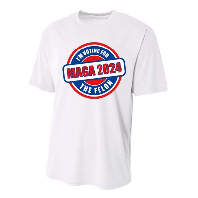 2024 Maga Trump Supporter Performance Sprint T-Shirt