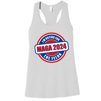 2024 Maga Trump Supporter Women's Racerback Tank