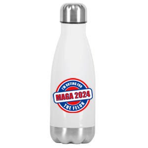 2024 Maga Trump Supporter Stainless Steel Insulated Water Bottle