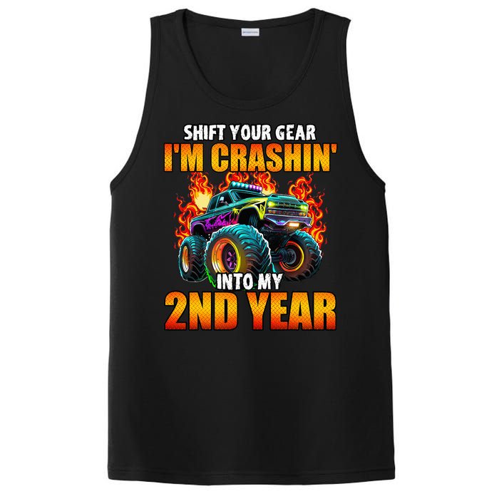 2nd Monster Truck Birthday Party Birthday PosiCharge Competitor Tank