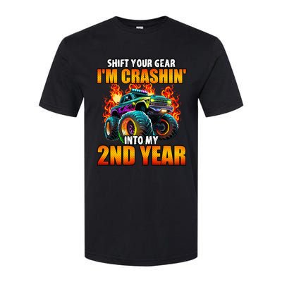 2nd Monster Truck Birthday Party Birthday Softstyle CVC T-Shirt