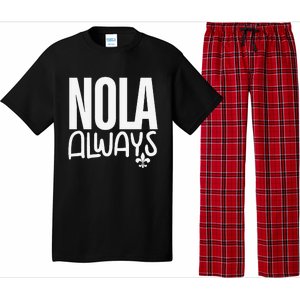 2025 Nola Always Never Forget New Orleans Strong Pajama Set