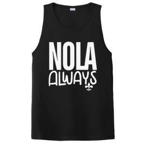 2025 Nola Always Never Forget New Orleans Strong PosiCharge Competitor Tank