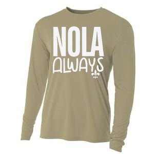 2025 Nola Always Never Forget New Orleans Strong Cooling Performance Long Sleeve Crew