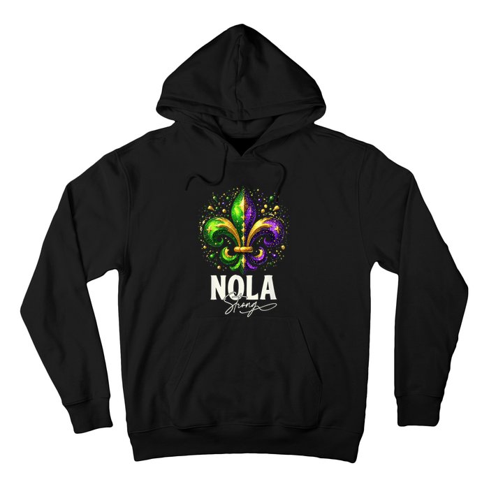 2025 Nola Always Never Forget New Orleans Strong Hoodie