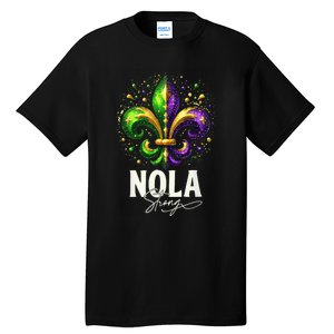 2025 Nola Always Never Forget New Orleans Strong Tall T-Shirt