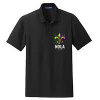 2025 Nola Always Never Forget New Orleans Strong Dry Zone Grid Polo