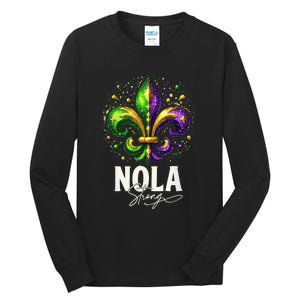 2025 Nola Always Never Forget New Orleans Strong Tall Long Sleeve T-Shirt