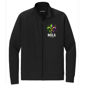 2025 Nola Always Never Forget New Orleans Strong Stretch Full-Zip Cadet Jacket