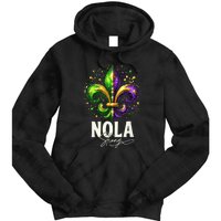 2025 Nola Always Never Forget New Orleans Strong Tie Dye Hoodie