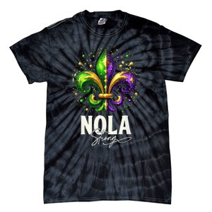 2025 Nola Always Never Forget New Orleans Strong Tie-Dye T-Shirt