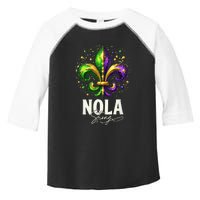 2025 Nola Always Never Forget New Orleans Strong Toddler Fine Jersey T-Shirt