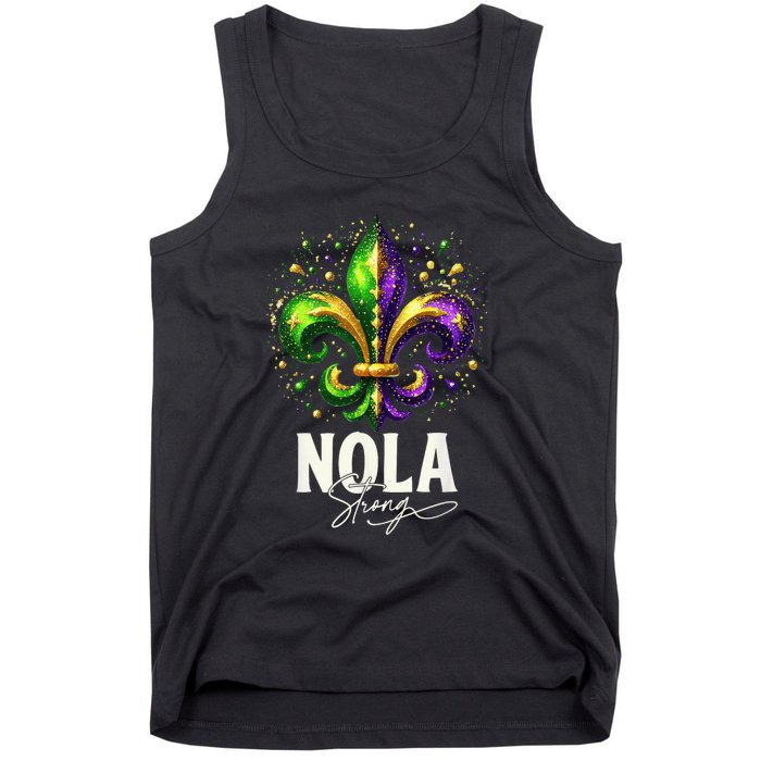 2025 Nola Always Never Forget New Orleans Strong Tank Top