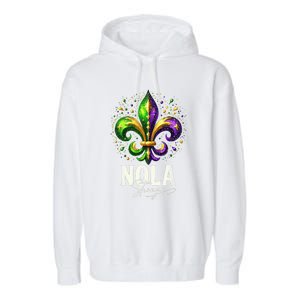 2025 Nola Always Never Forget New Orleans Strong Garment-Dyed Fleece Hoodie