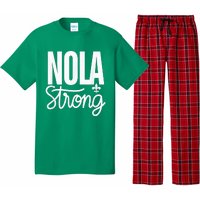 2025 Nola Always Never Forget New Orleans Strong Pajama Set