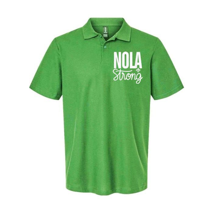 2025 Nola Always Never Forget New Orleans Strong Softstyle Adult Sport Polo