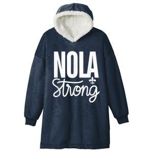 2025 Nola Always Never Forget New Orleans Strong Hooded Wearable Blanket