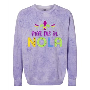 2025 Nola Always Never Forget New Orleans Strong Colorblast Crewneck Sweatshirt