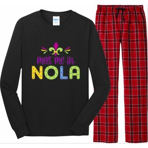 2025 Nola Always Never Forget New Orleans Strong Long Sleeve Pajama Set