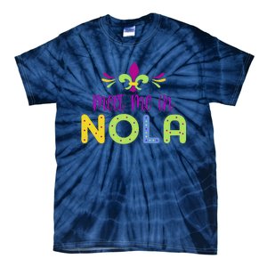 2025 Nola Always Never Forget New Orleans Strong Tie-Dye T-Shirt