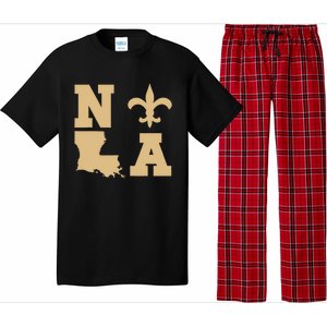 2025 Nola Always Never Forget New Orleans Strong Pajama Set