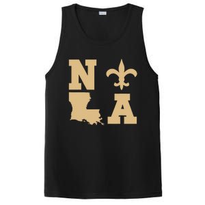 2025 Nola Always Never Forget New Orleans Strong PosiCharge Competitor Tank