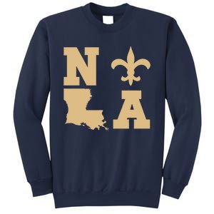 2025 Nola Always Never Forget New Orleans Strong Sweatshirt