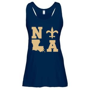 2025 Nola Always Never Forget New Orleans Strong Ladies Essential Flowy Tank