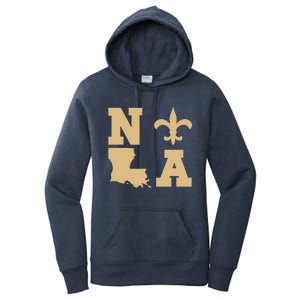 2025 Nola Always Never Forget New Orleans Strong Women's Pullover Hoodie