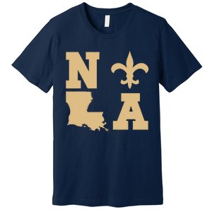 2025 Nola Always Never Forget New Orleans Strong Premium T-Shirt