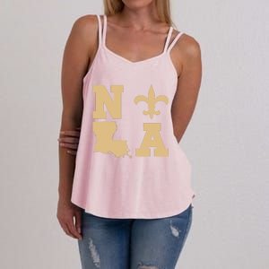 2025 Nola Always Never Forget New Orleans Strong Women's Strappy Tank