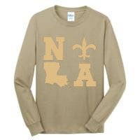 2025 Nola Always Never Forget New Orleans Strong Tall Long Sleeve T-Shirt