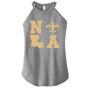 2025 Nola Always Never Forget New Orleans Strong Women's Perfect Tri Rocker Tank