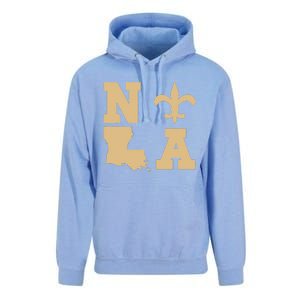 2025 Nola Always Never Forget New Orleans Strong Unisex Surf Hoodie