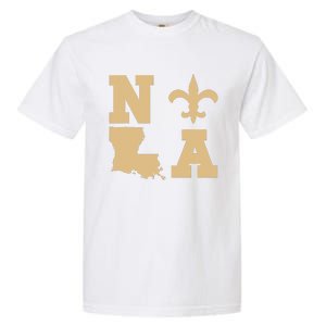 2025 Nola Always Never Forget New Orleans Strong Garment-Dyed Heavyweight T-Shirt