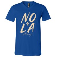 2025 Nola Always Never Forget New Orleans Strong V-Neck T-Shirt