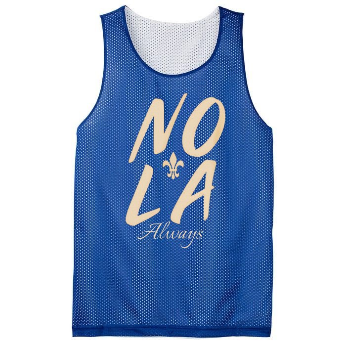 2025 Nola Always Never Forget New Orleans Strong Mesh Reversible Basketball Jersey Tank