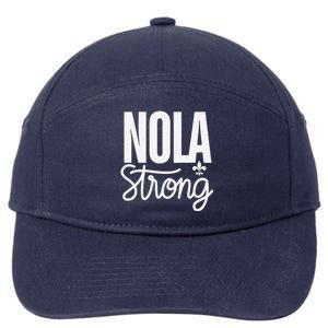 2025 Nola Always Never Forget New Orleans Strong 7-Panel Snapback Hat