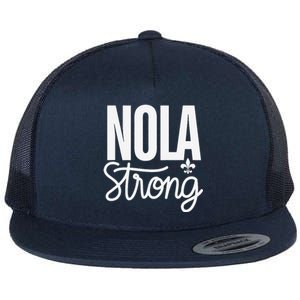 2025 Nola Always Never Forget New Orleans Strong Flat Bill Trucker Hat