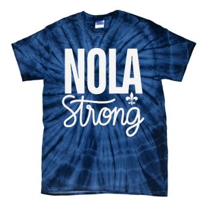 2025 Nola Always Never Forget New Orleans Strong Tie-Dye T-Shirt